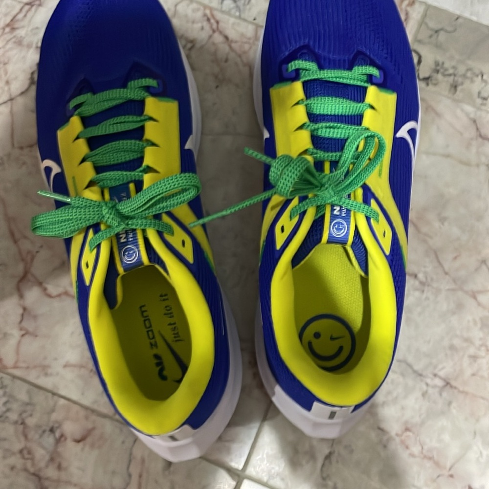 FIFA ready Nike Pegasus 40 Brazil CBF blue yellow fn0020-401
